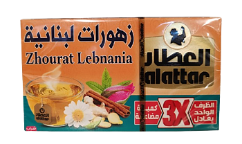 Libanesisk Zhourat Ört-mix-te-påsar 12p