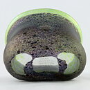 Bertil Vallien (Volcano 1981) Swelling Bowl with Oily Decor 15/12 cm