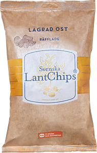 Lantchips Lagrad Ost 200g 10st