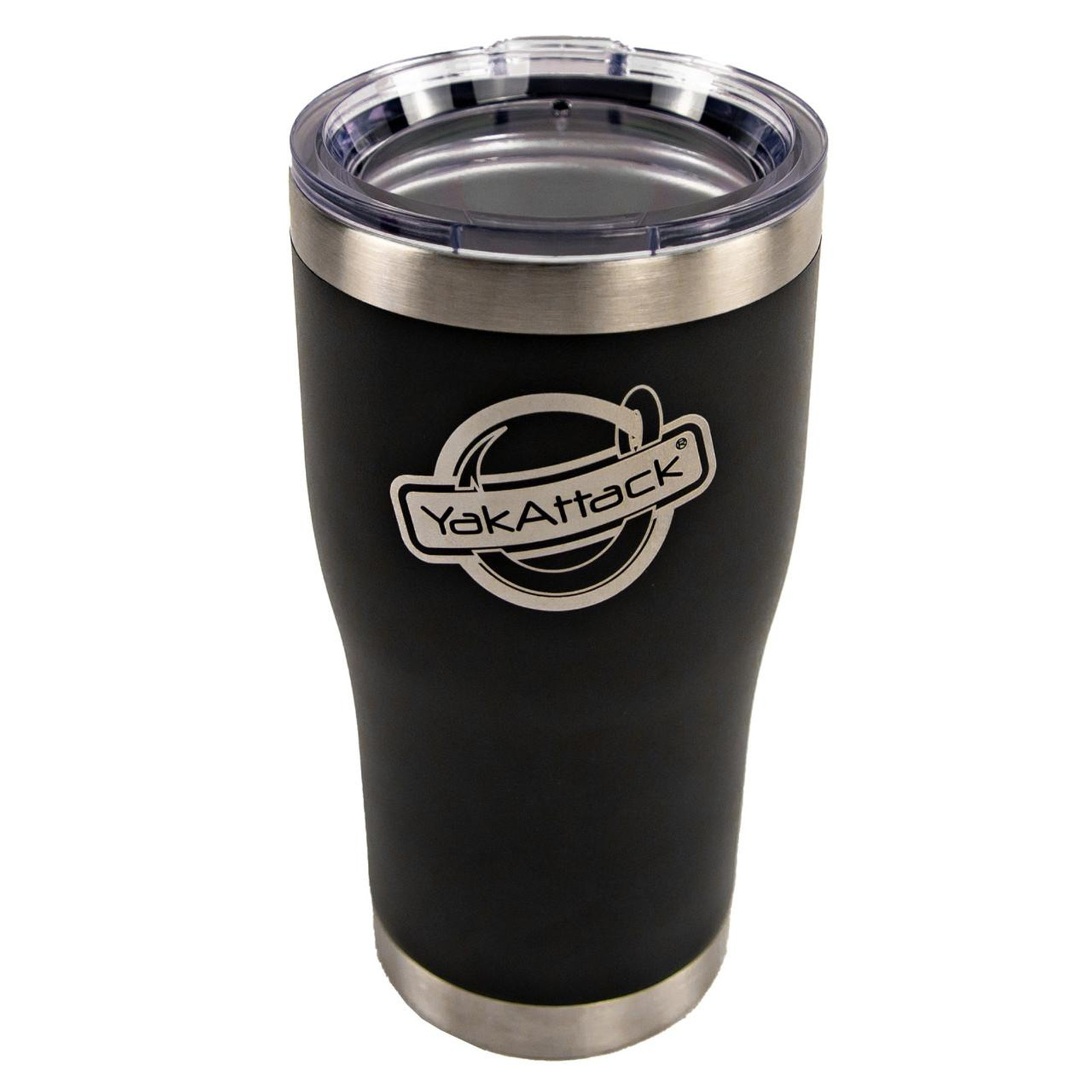 Yakattack 20 oz YakAttack lasergraverad logotypmugg, svart - 5