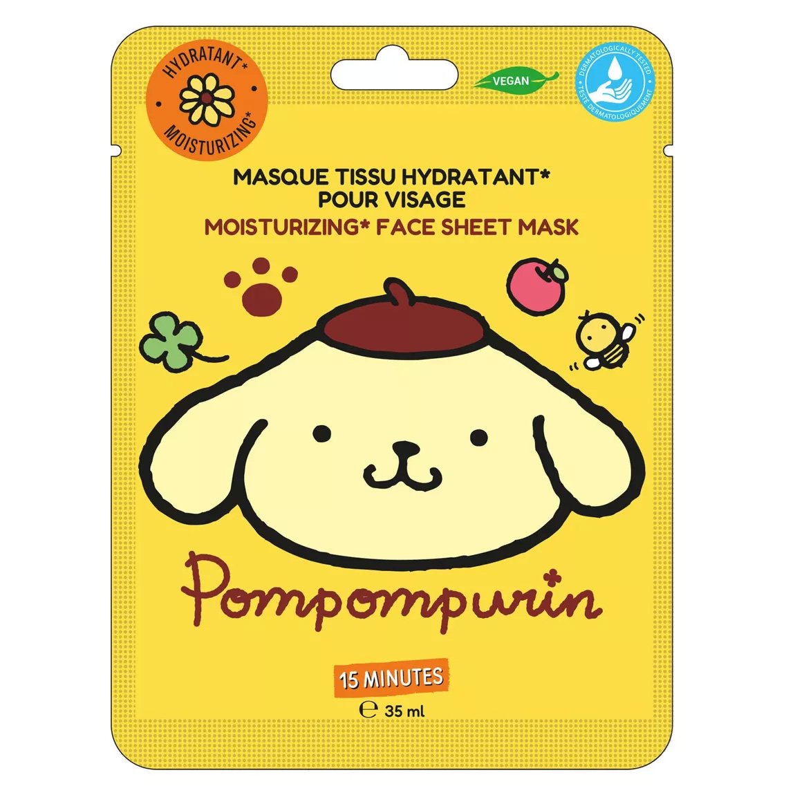 Pompompurin Hydrating Face Sheet Mask - 3