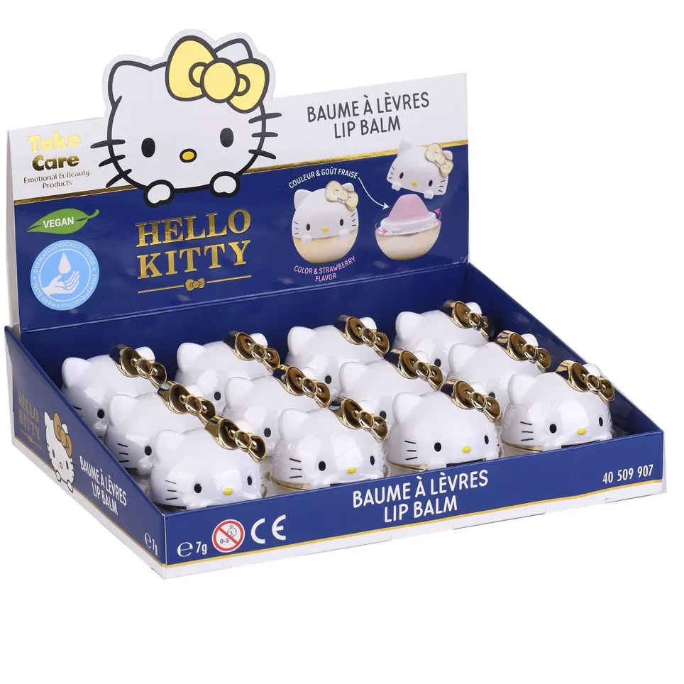 Hello Kitty 3D Guld Läppbalsam - 4