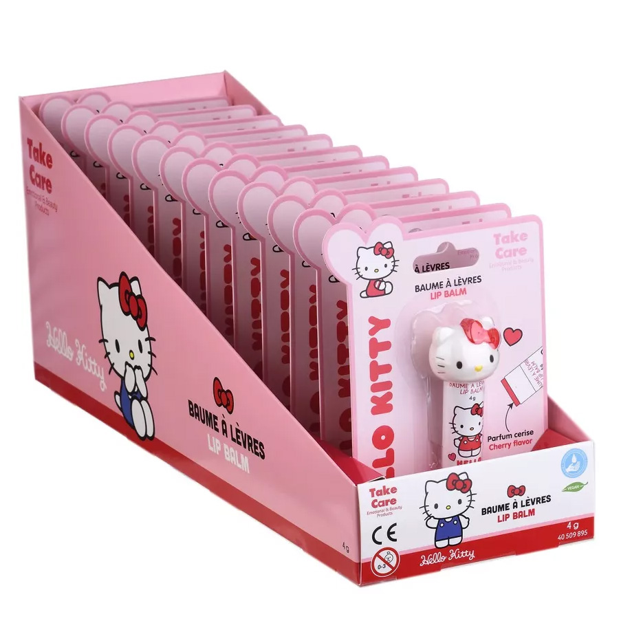 Hello Kitty 3D Läppbalsam - Körsbär (4g) - 8