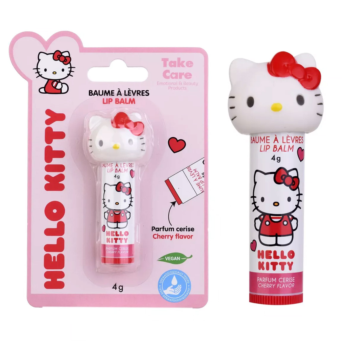 Hello Kitty 3D Läppbalsam - Körsbär (4g)