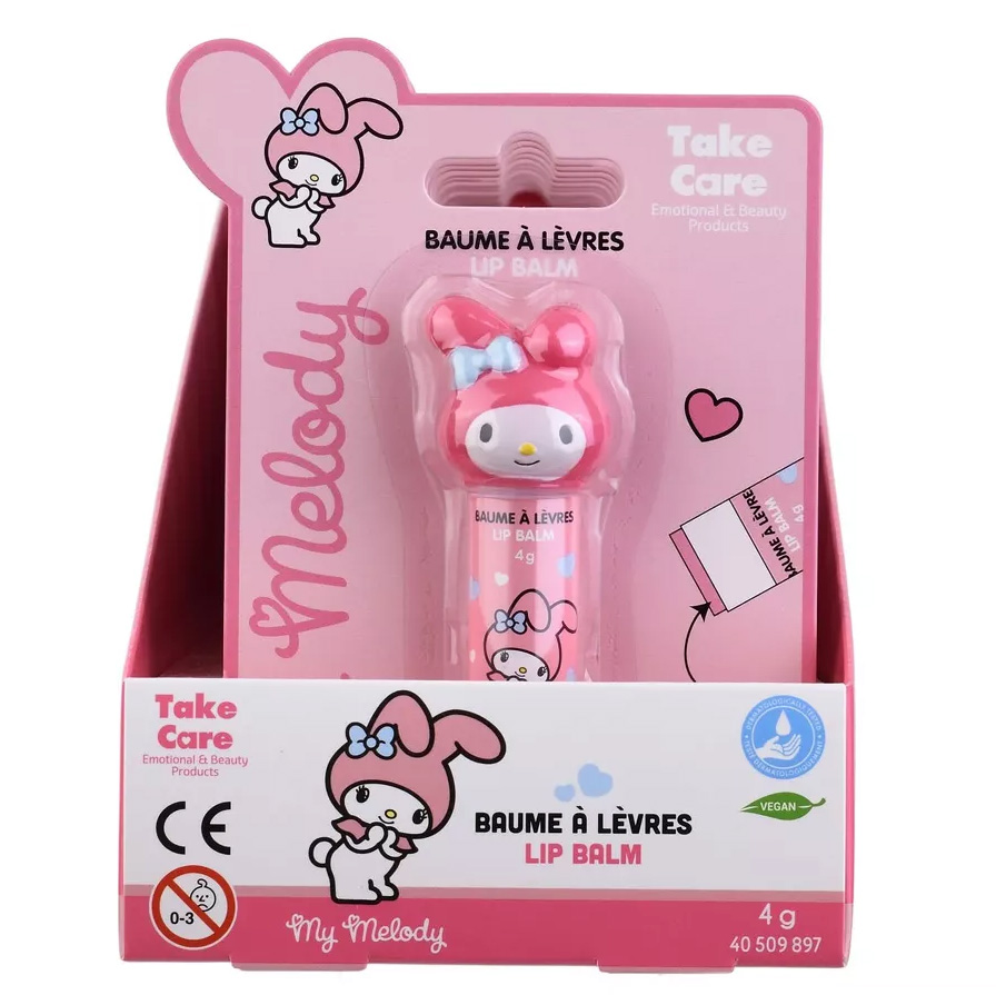 My Melody 3D Läppbalsam - Jordgubb (4g) - 7