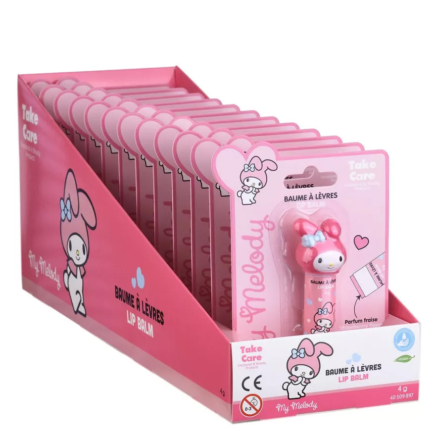 My Melody 3D Läppbalsam - Jordgubb (4g) - 8
