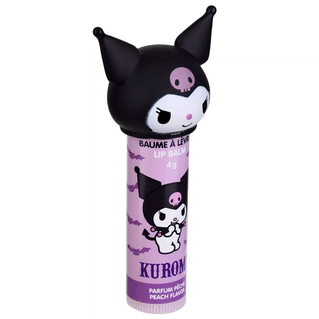 Kuromi 3D Läppbalsam - Persika 4 g - 3