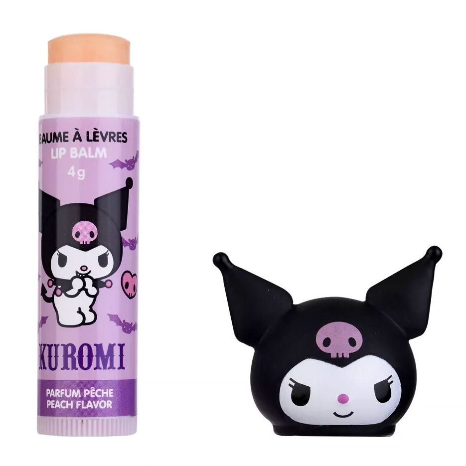 Kuromi 3D Läppbalsam - Persika 4 g - 2