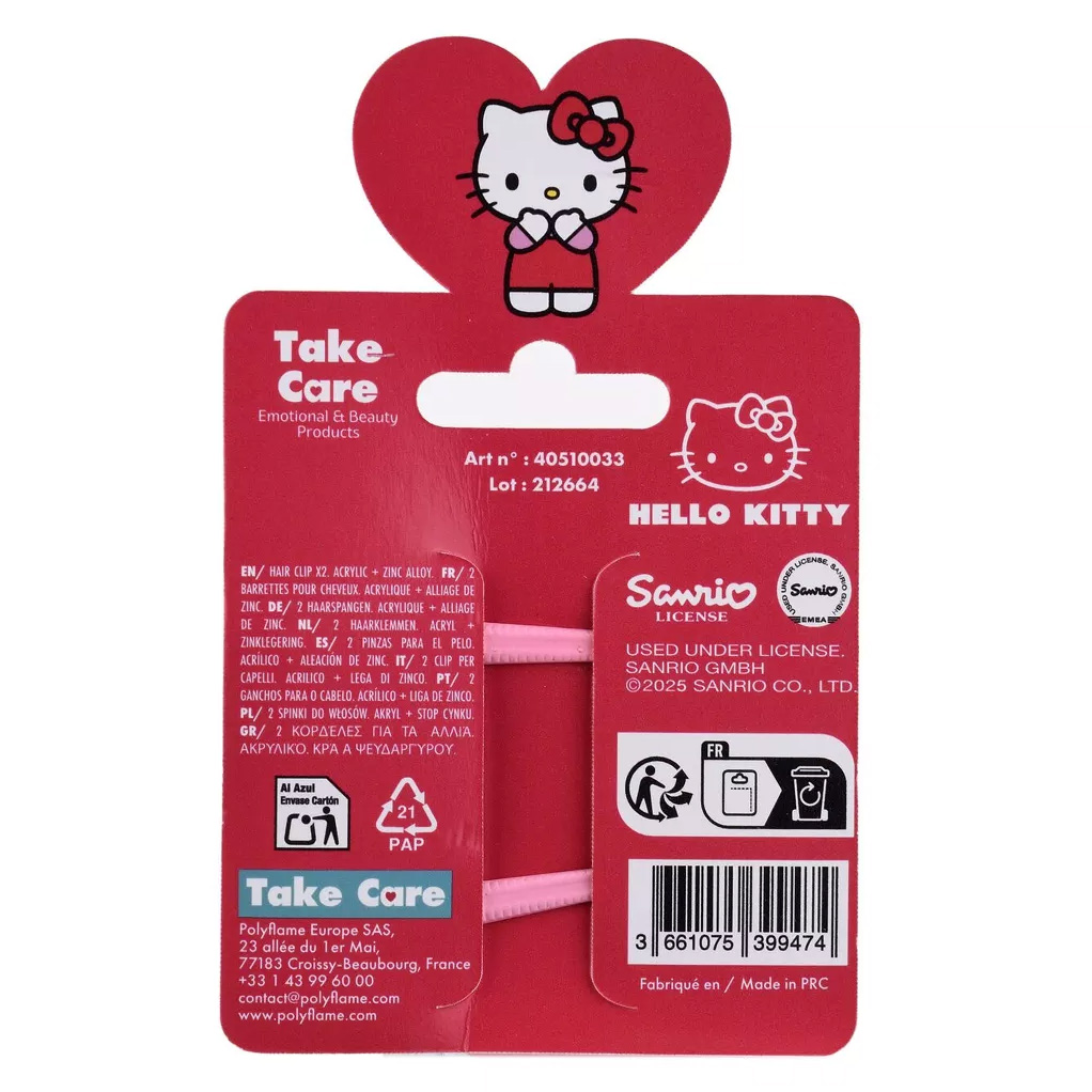 Hello Kitty Hårspännen 2 pack - 4