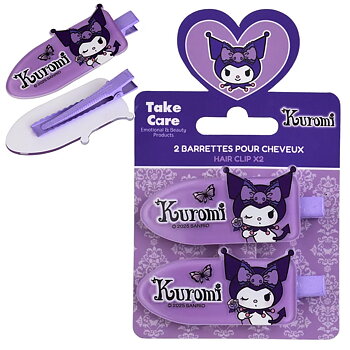 Kuromi Hårspännen 2 pack