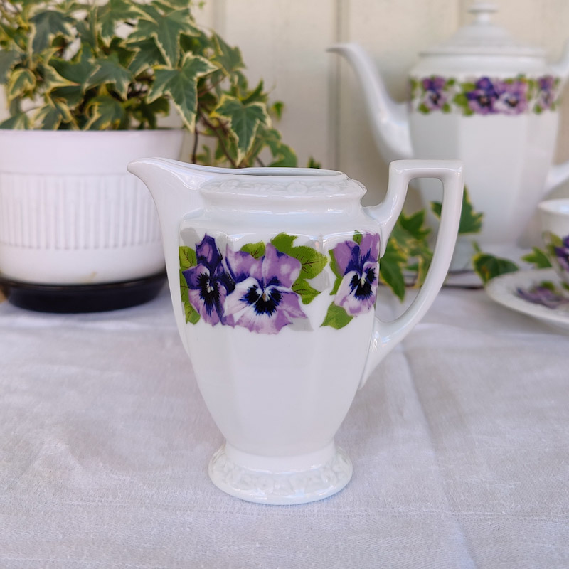 Maria blå viol gräddsnäcka från Rosenthal 