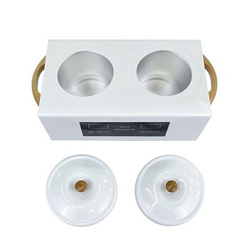 Potvoks varmer Digital Dobbel 400x400ml