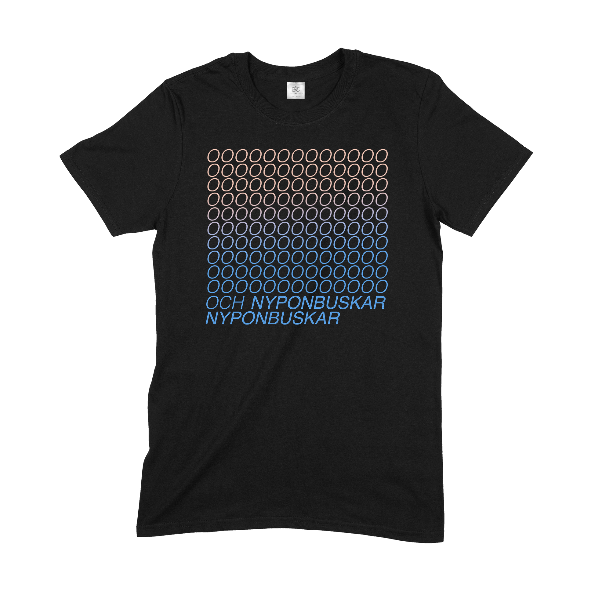 LARS WINNERBÄCK - T-SHIRT, NYPONBUSKAR (SVART)