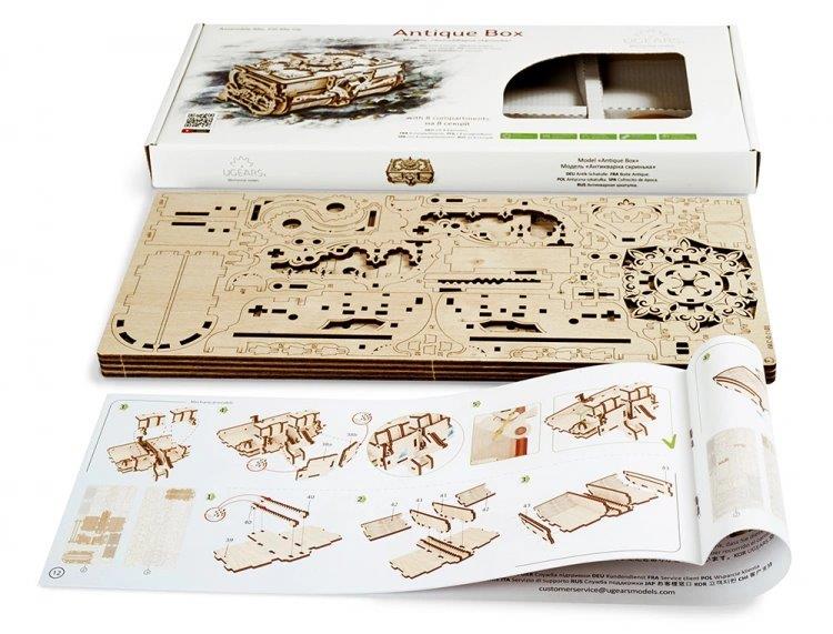 Ugears Antique Box - 9
