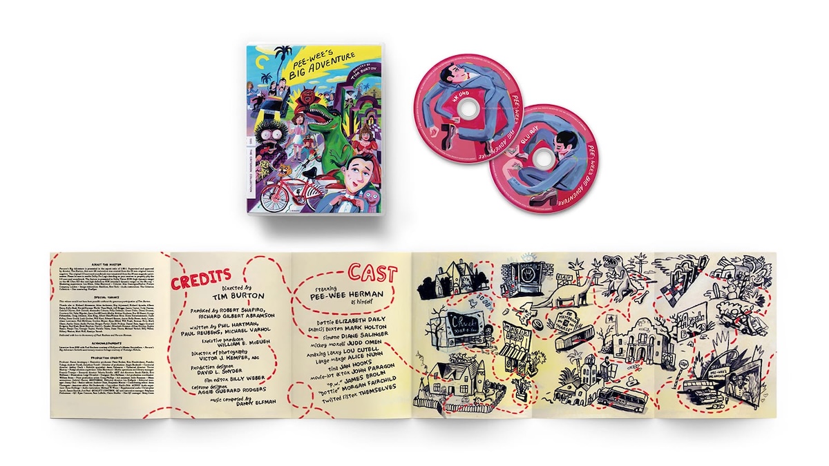 Pee-Wee's Big Adventure (Criterion Collection) (ej svensk text) (4K Ultra HD + Blu-ray) - 3