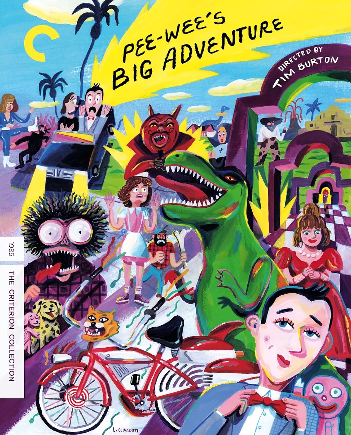 Pee-Wee's Big Adventure (Criterion Collection) (ej svensk text) (4K Ultra HD + Blu-ray)