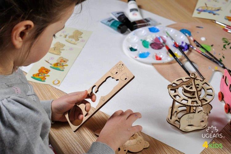Ugears Björnunge - 4Kids - 6