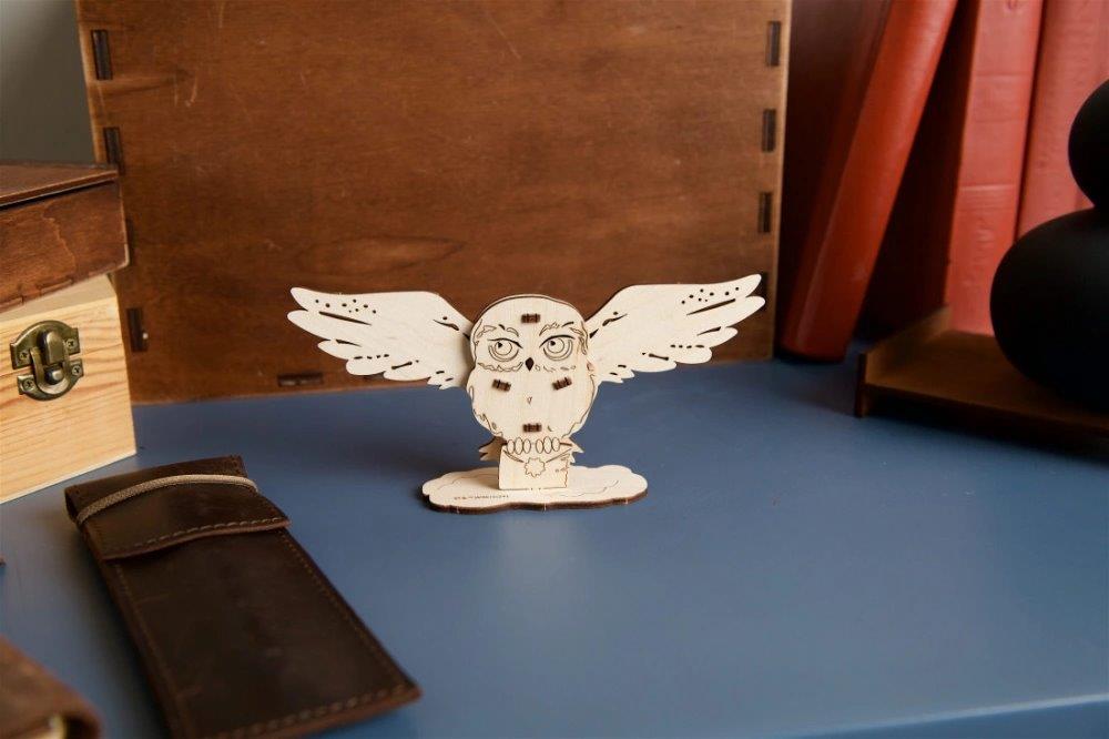 Ugears Coloring Hedwig Owl - 7