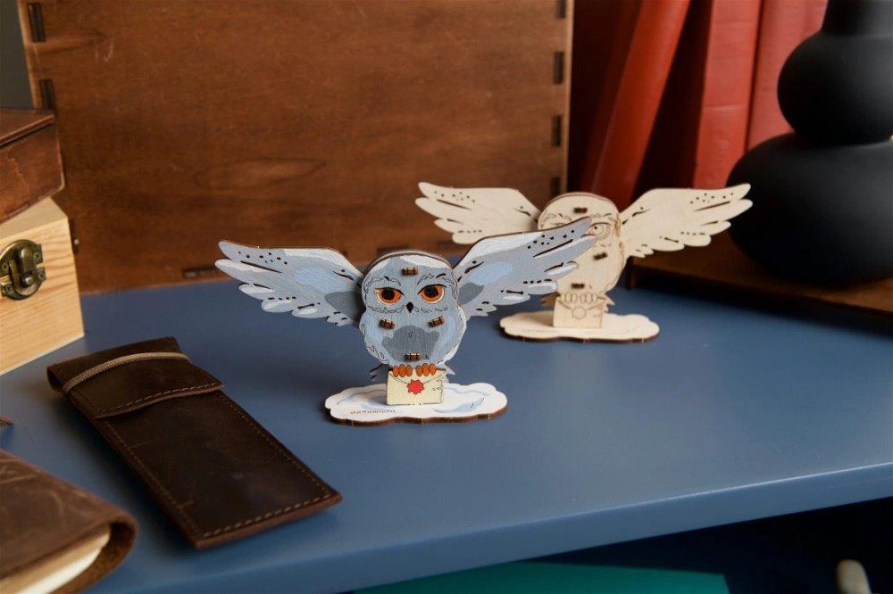 Ugears Coloring Hedwig Owl - 6