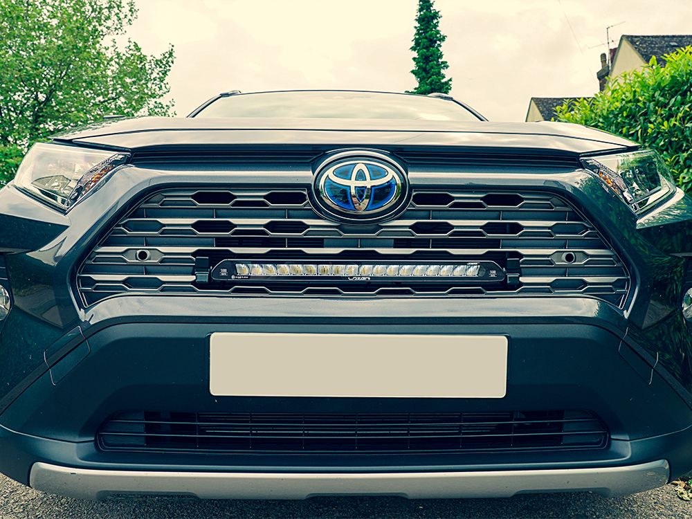 Toyota RAV4 Hybrid 2019-2021 Grille Kit - Linear 18 Elite I-LBA - 4