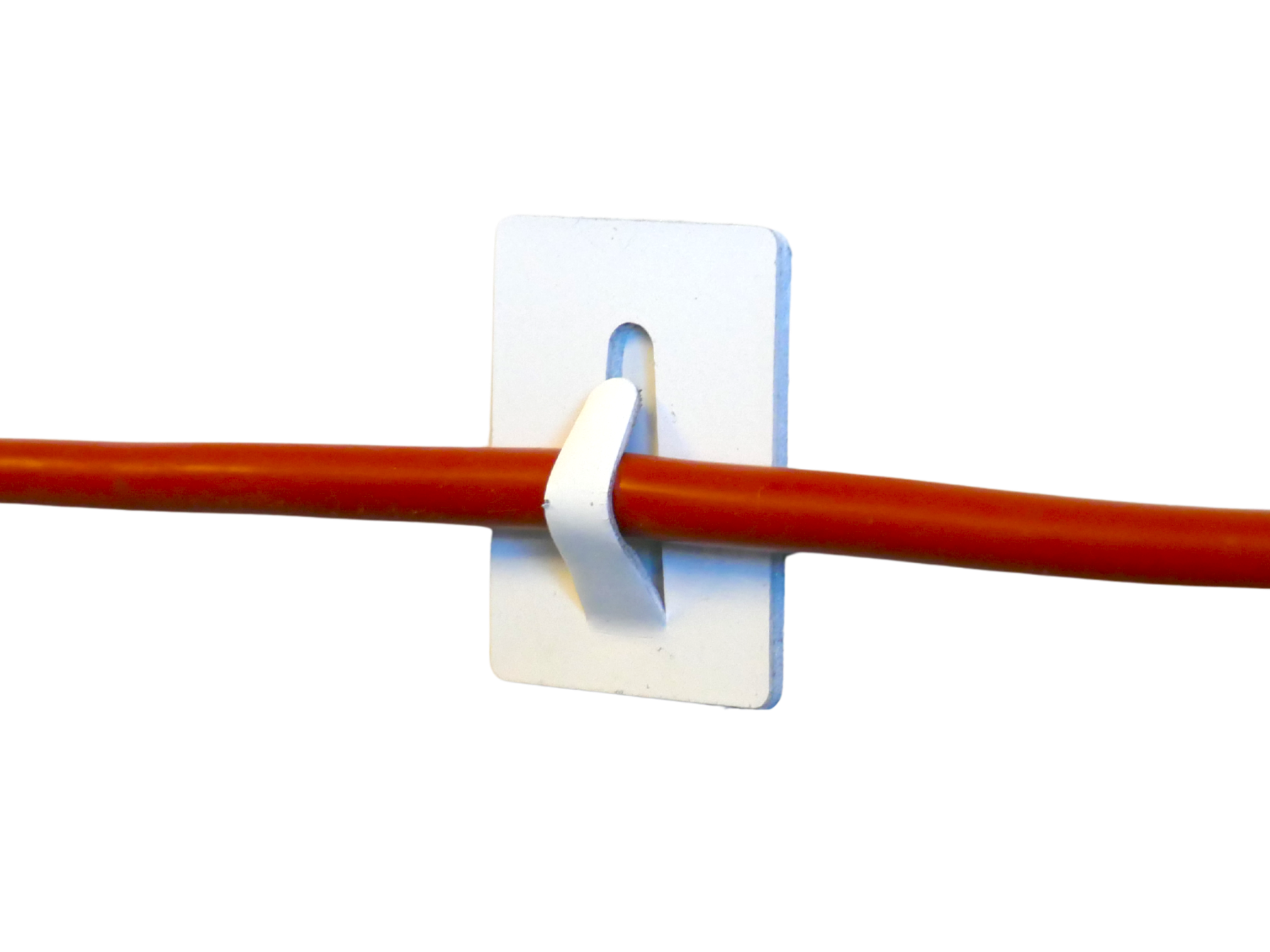Cable clips with self-adhesive backing pack of 50