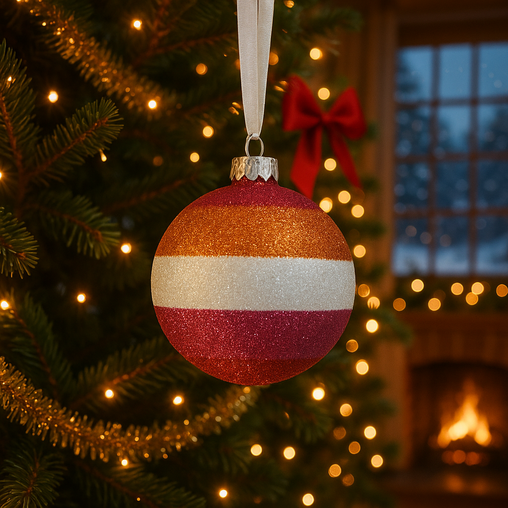 Weihnachtskugel Sunset - 2