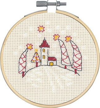 Tavla korsstygn Jul