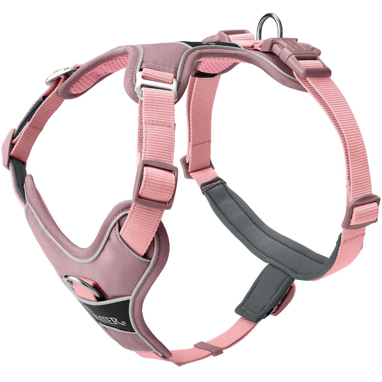 Hunter Harness Divo Up Polyester Antique Pink - various sizes