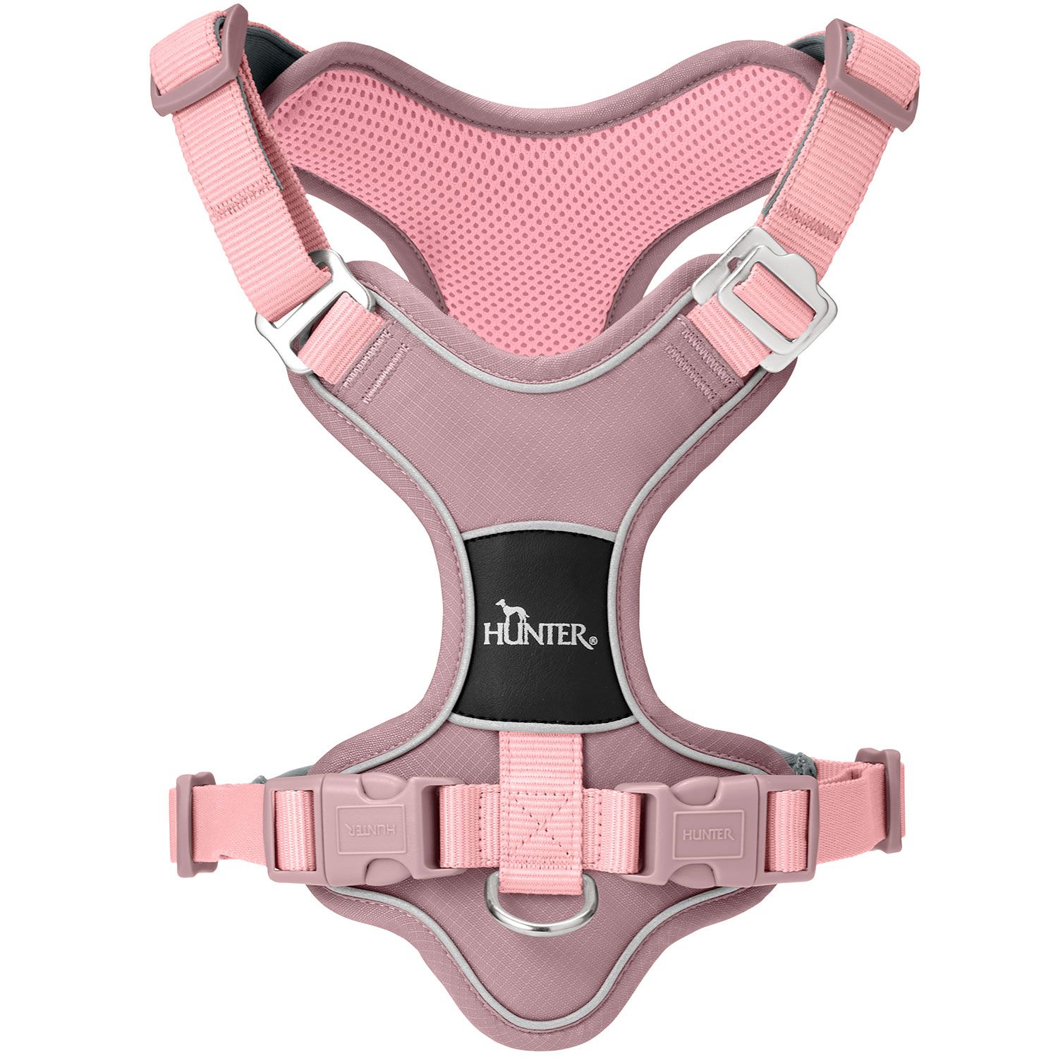 Hunter Harness Divo Up Polyester Antique Pink - various sizes - 3