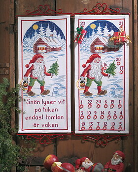 Snön Lyser Vit på Taken... vepa inkl garn