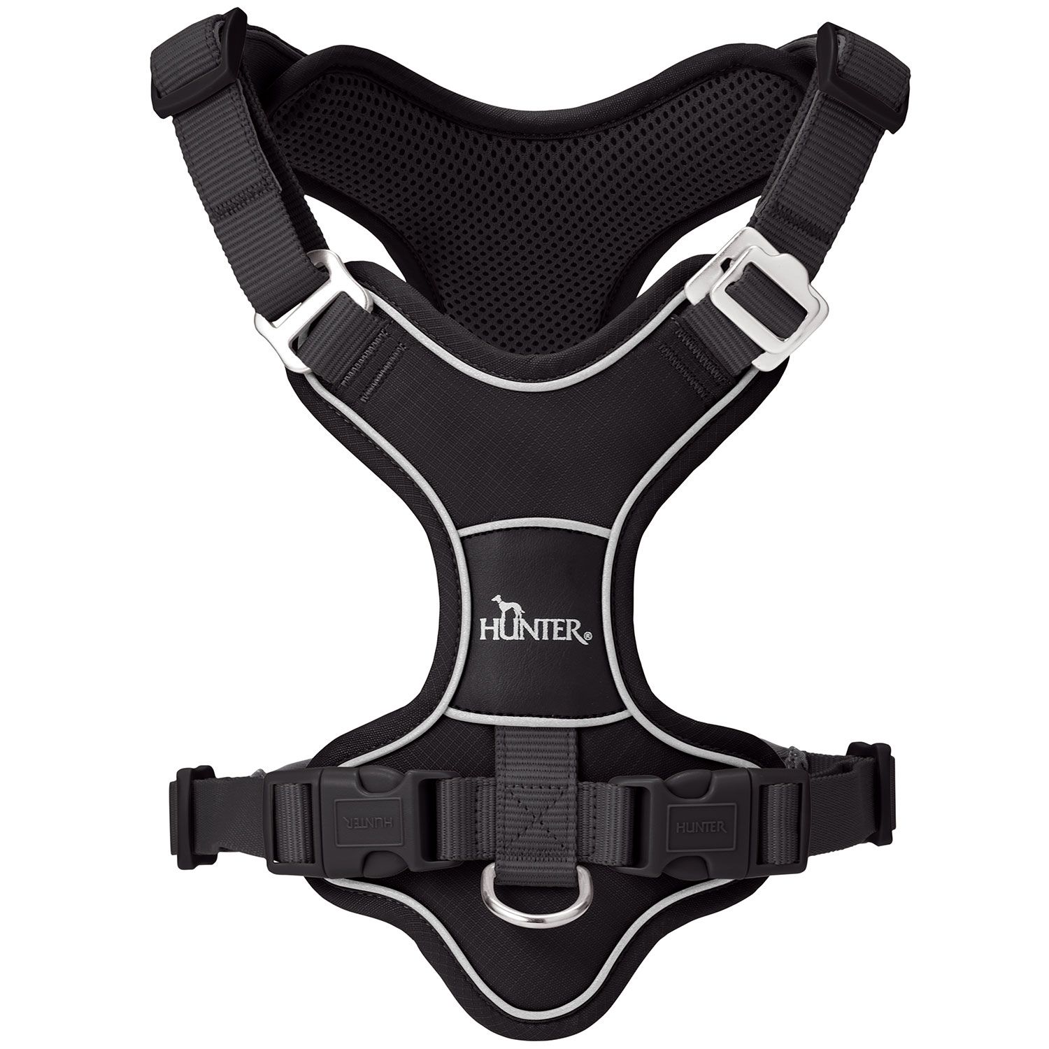 Hunter Harness Divo Up Polyester Black - various sizes - 4