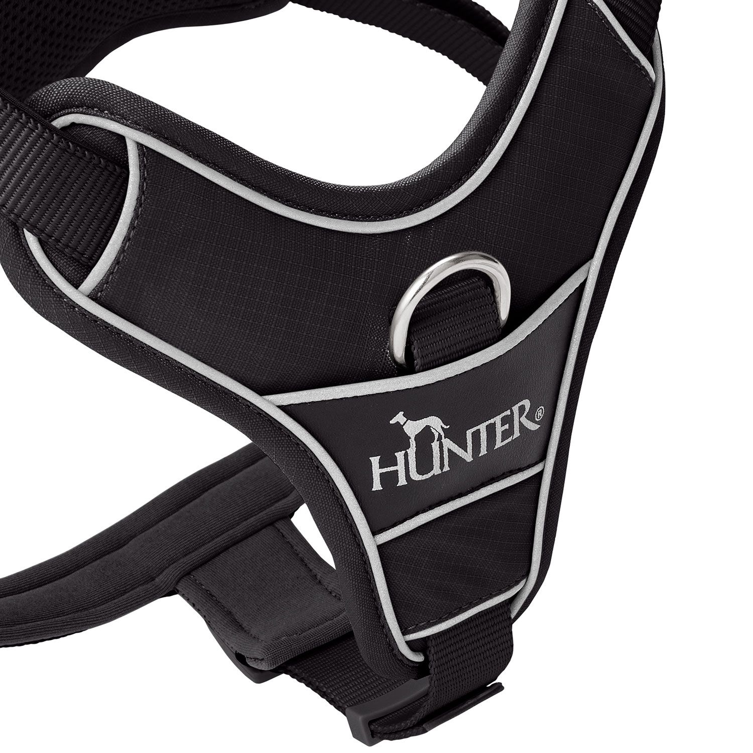 Hunter Harness Divo Up Polyester Black - various sizes - 6