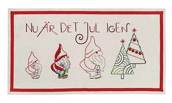 Nu är det Jul igen Bonad inkl garn