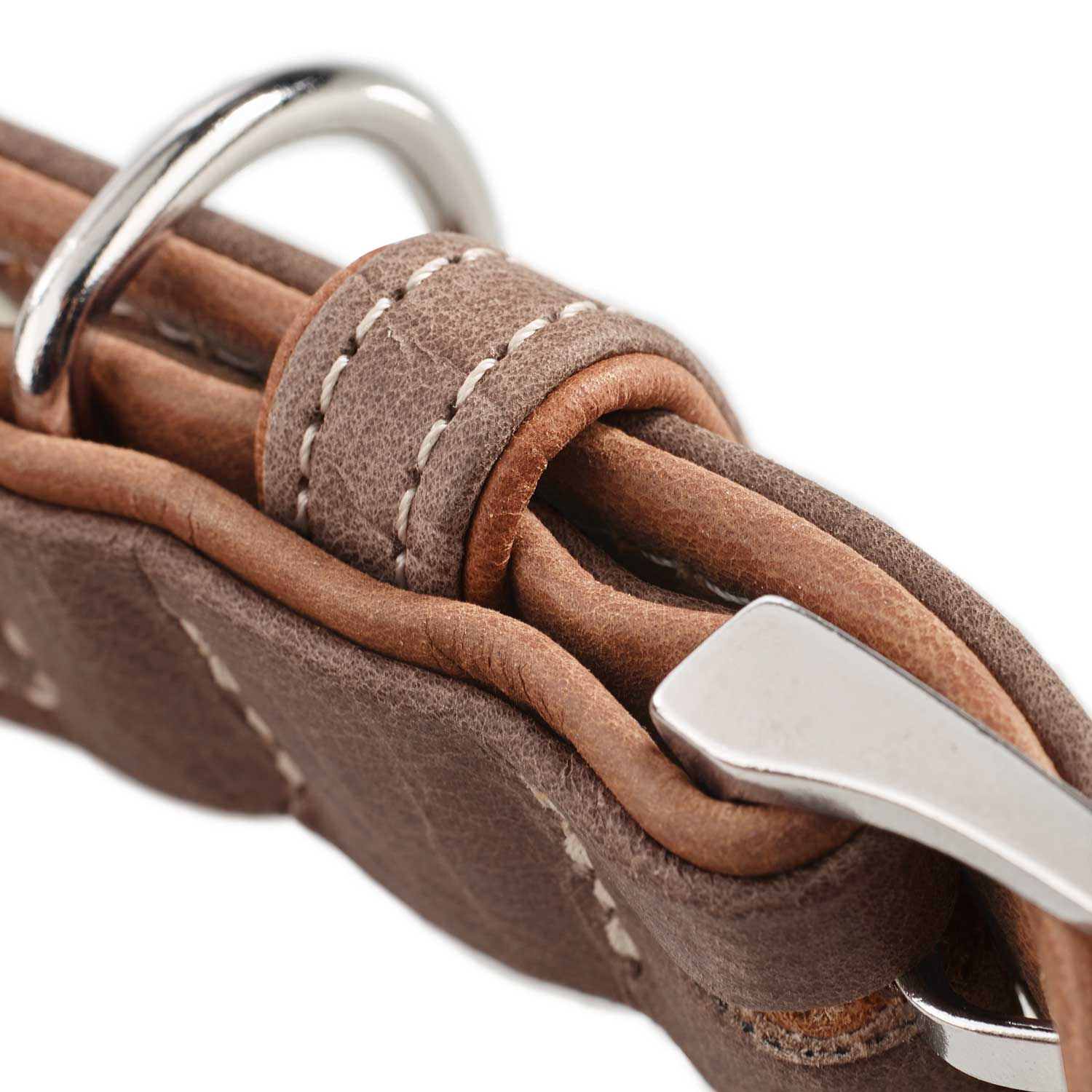 HUNTER Porto collar tobacco/cognac - 6