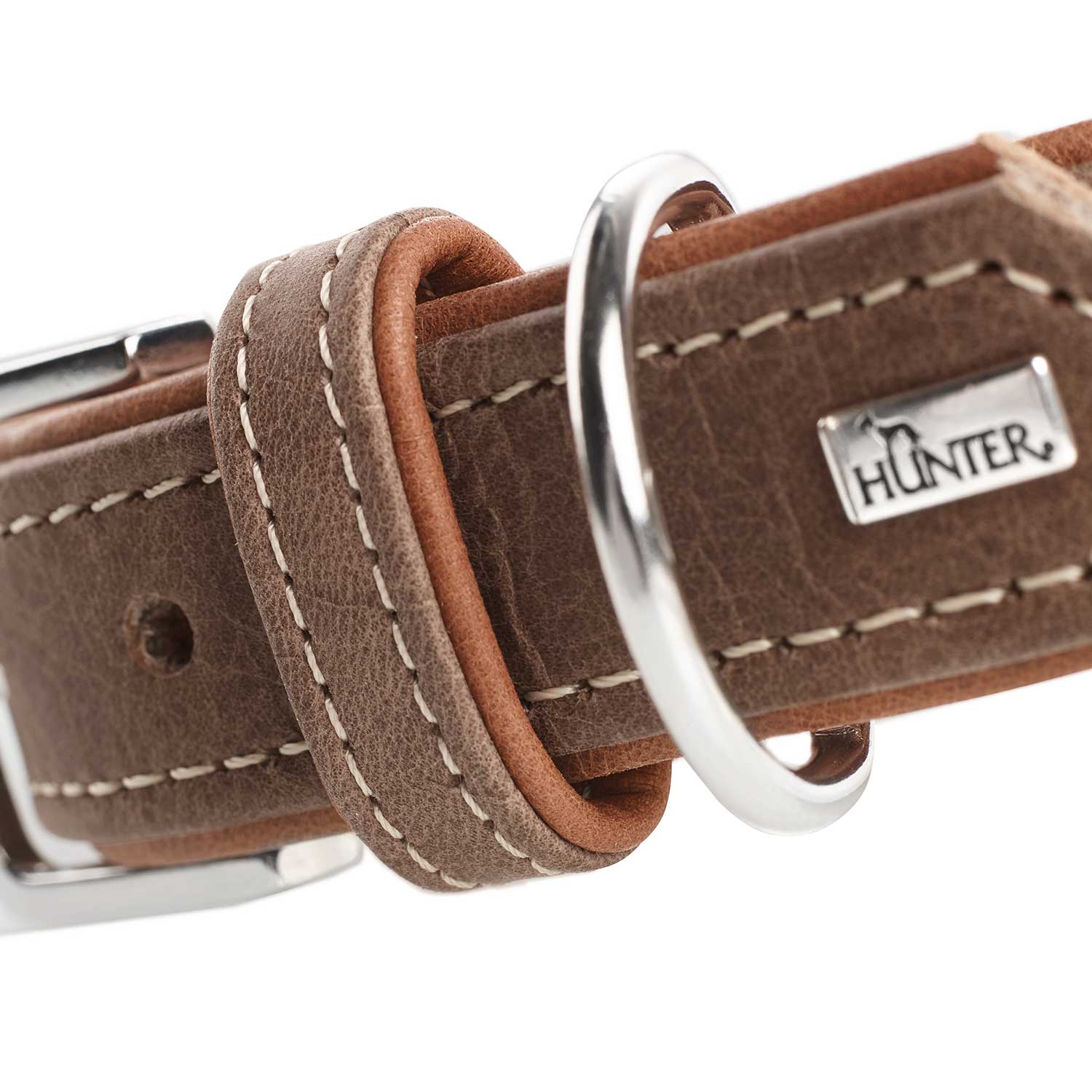 HUNTER Porto collar tobacco/cognac - 3