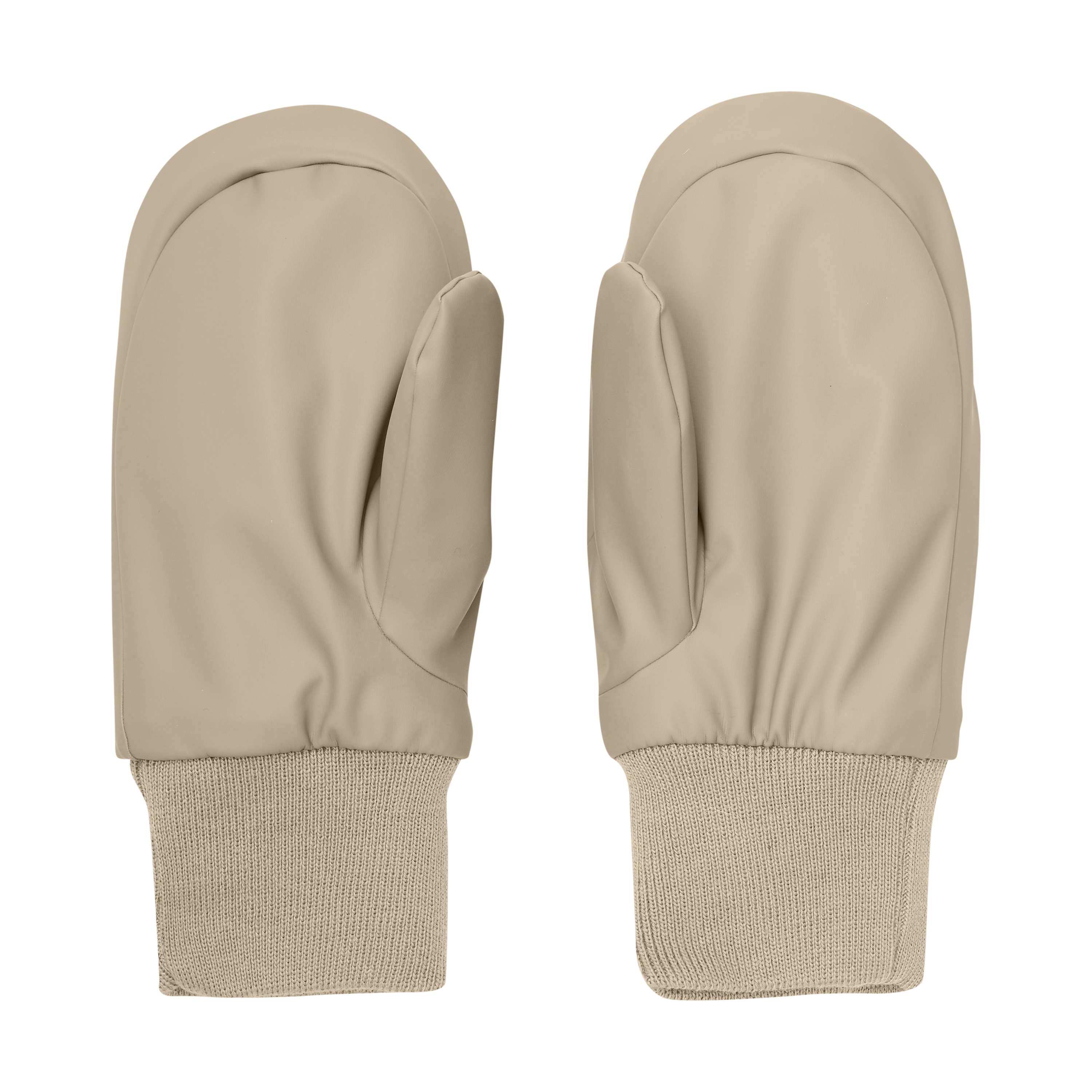 PU Padded Mittens White Pepper - 2