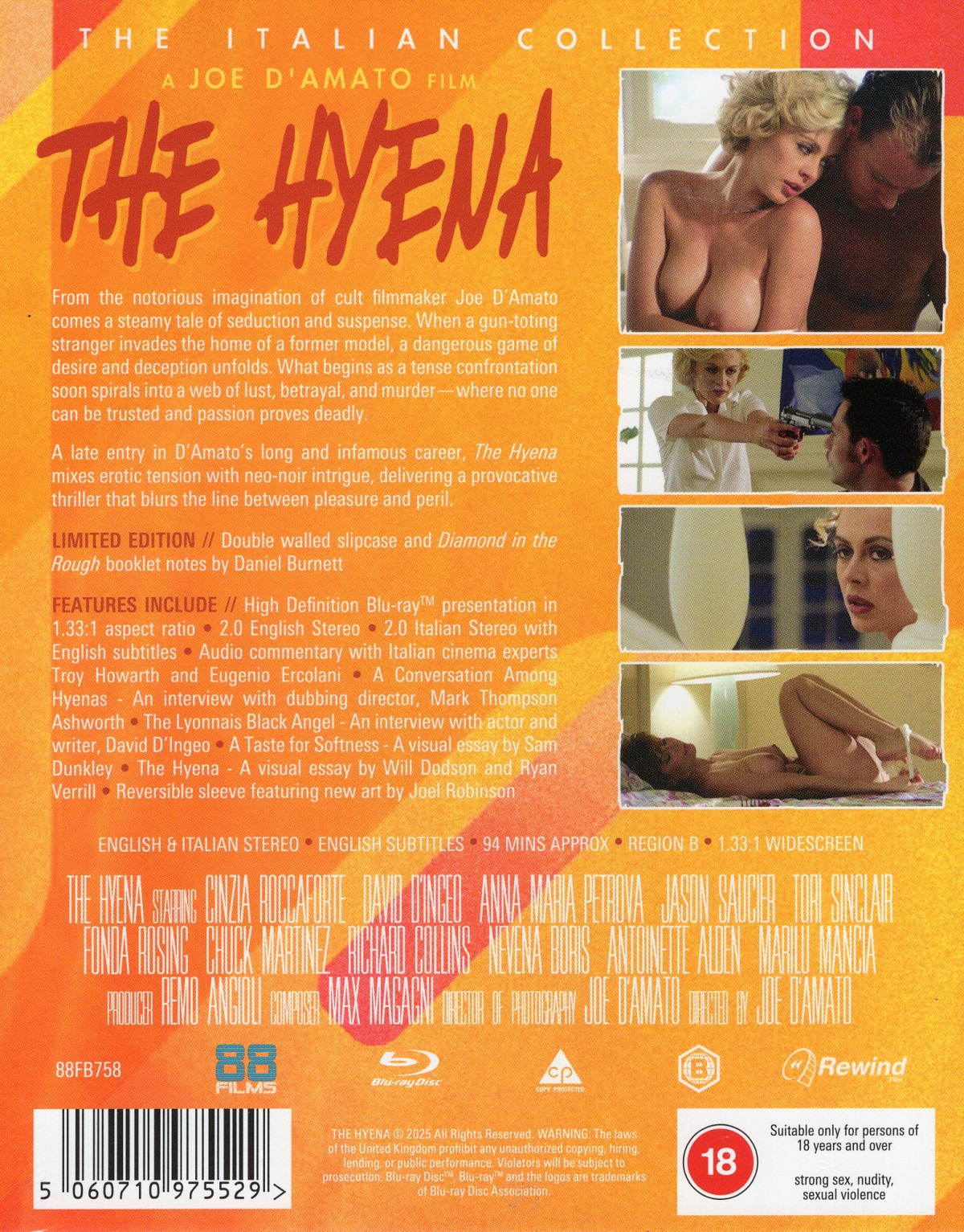 The Hyena (Limited Edition) (ej svensk text) (Blu-ray) - 2