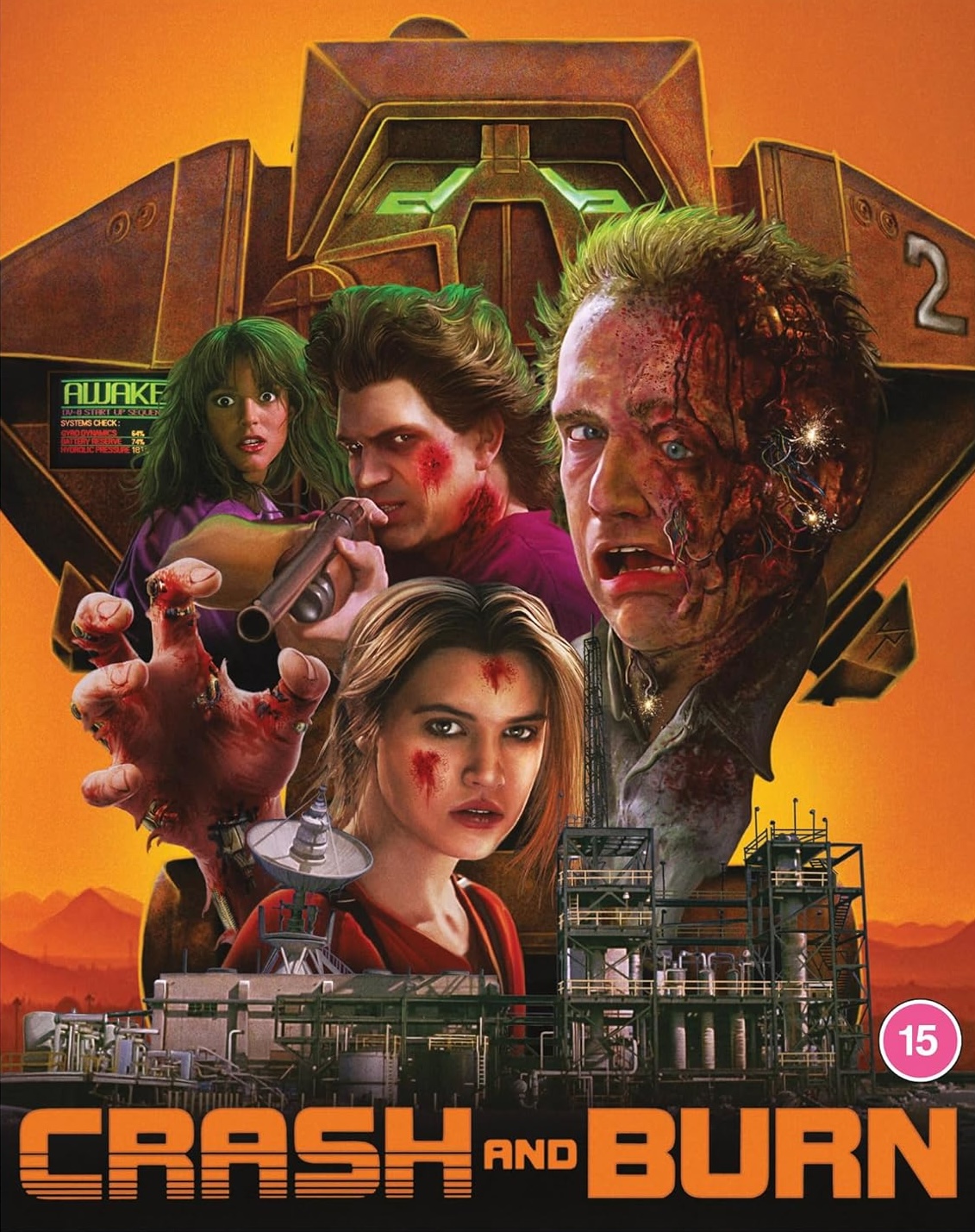 Crash And Burn (Limited Edition) (ej svensk text) (Blu-ray)