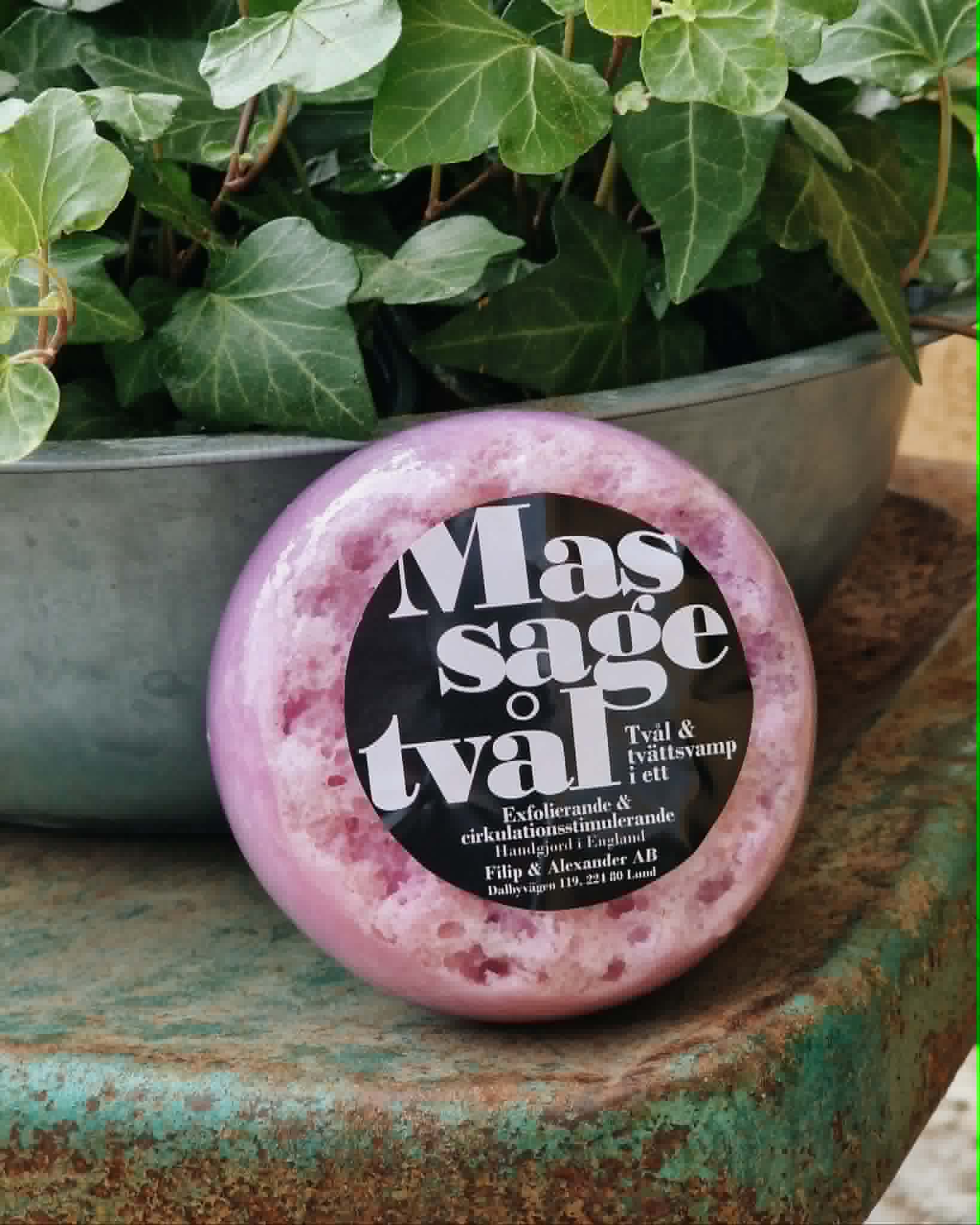 Massagetvål "French cotton"