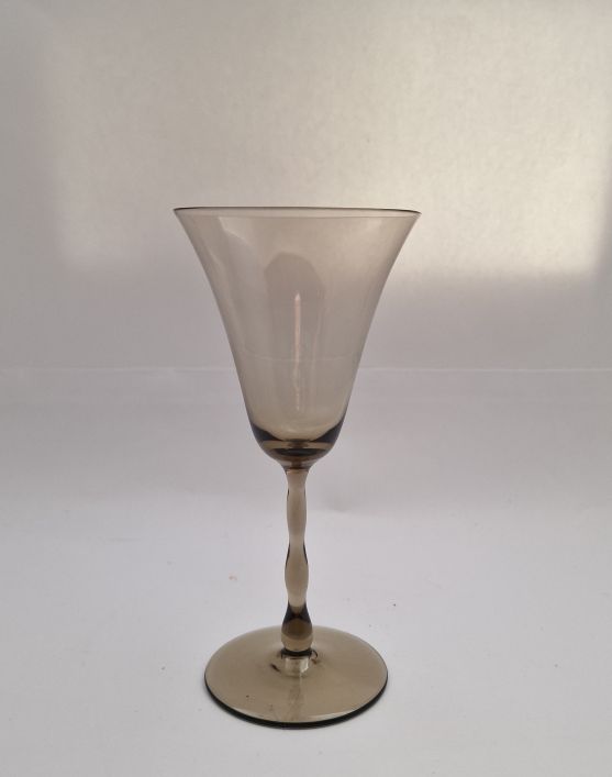 Astrid dessertvinsglas brunt