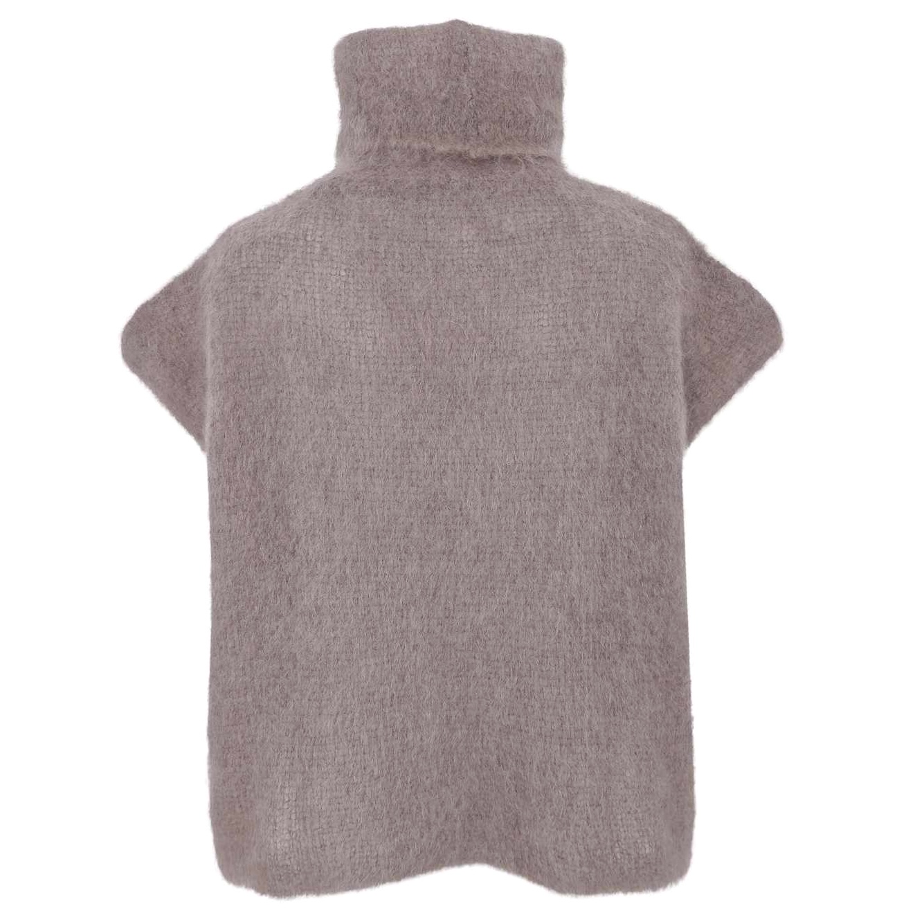 BJOERK rollneck vest - Nougat - 3