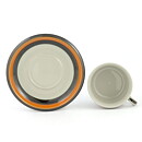 Marianne Westman (Annika 1972) Coffee Cup with Brown/Orange Decor 10,5 cm  [Sample Images] 