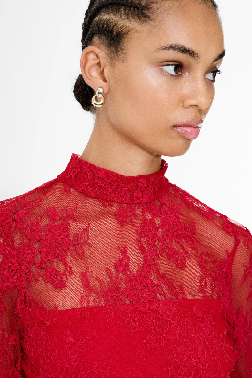 Bridget Lace LS Top - French Connection - 3