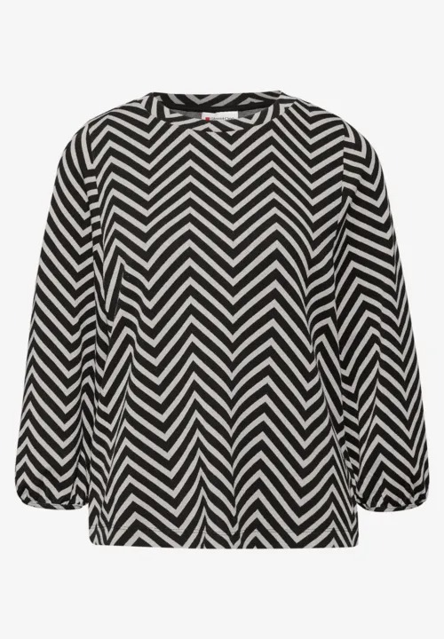 LTD QR Jacquard Dessin Shirt - Street One