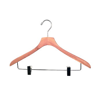 Skjortebøjle 43cm cedertræ, 5stk/pakke