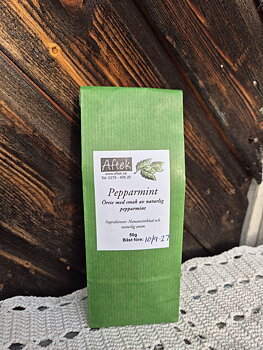 Förpackat Örtte Pepparmint 50gr Aftek