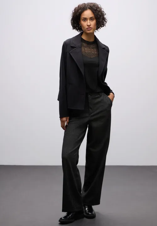Top With Lace - Street One - 4
