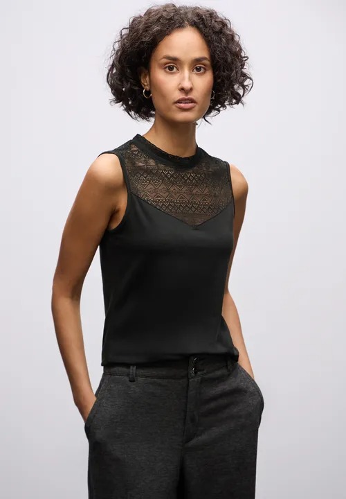 Top With Lace - Street One