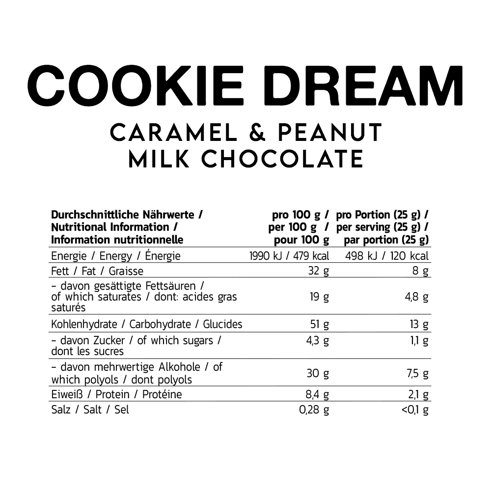 Inlead Cookie Dream - Caramel & Peanut - 4