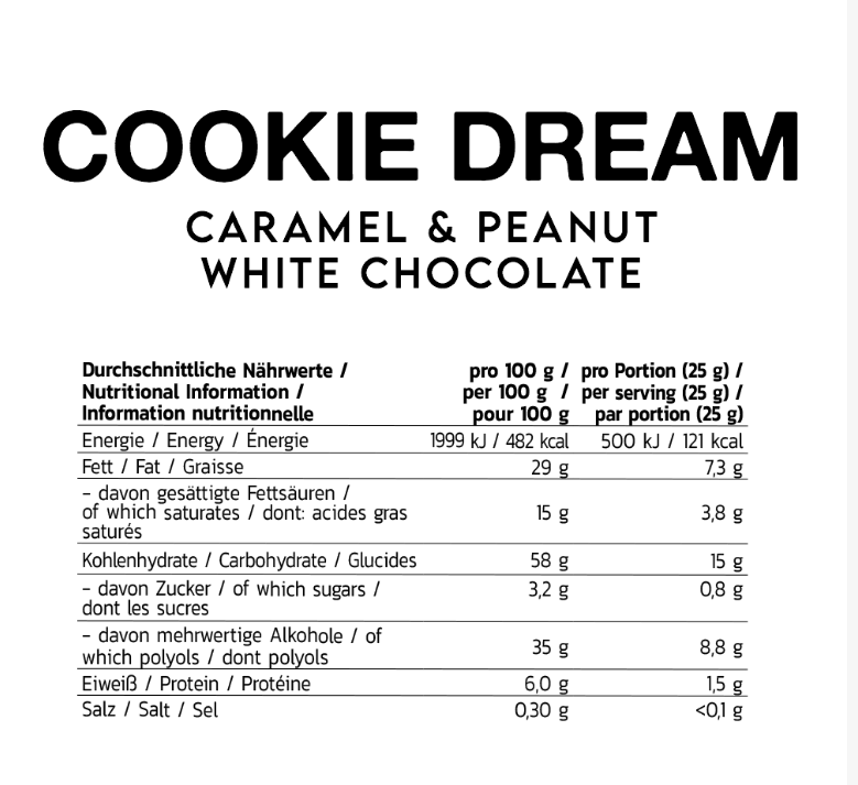 Inlead Cookie Dream - Caramel & Peanut - 2